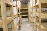(12) Wood Storage Shelves - PU