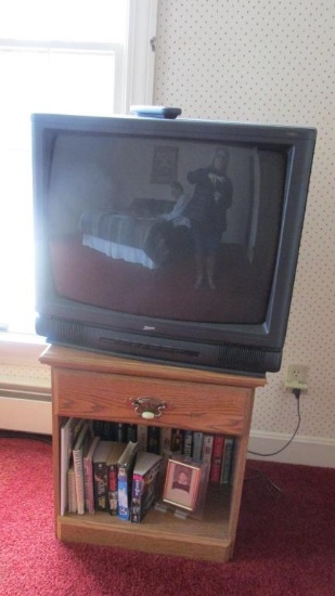 Zenith 25" Television & Night Stand - MB