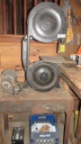 Standing Band Saw with Grinder Attached - B