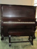 Schumann Upright Piano & Bench - LR
