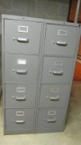 (2) Metal HON Filing Cabinets - BM