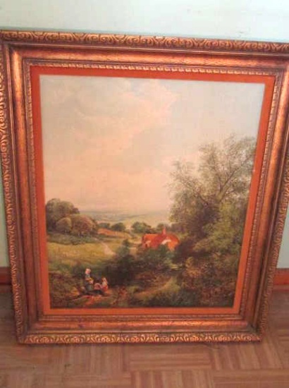 Country Cottage Scene