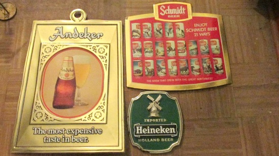 (3) Classic Beer Advertisements