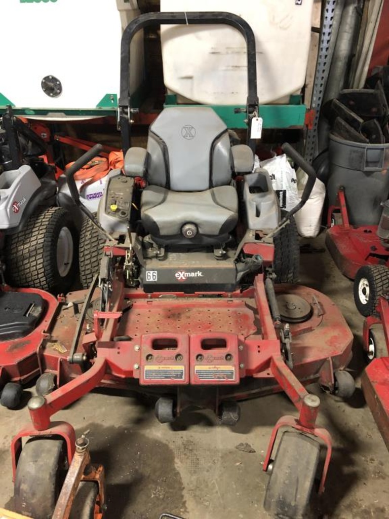 60" eXmark Riding Mower - Bent Deck