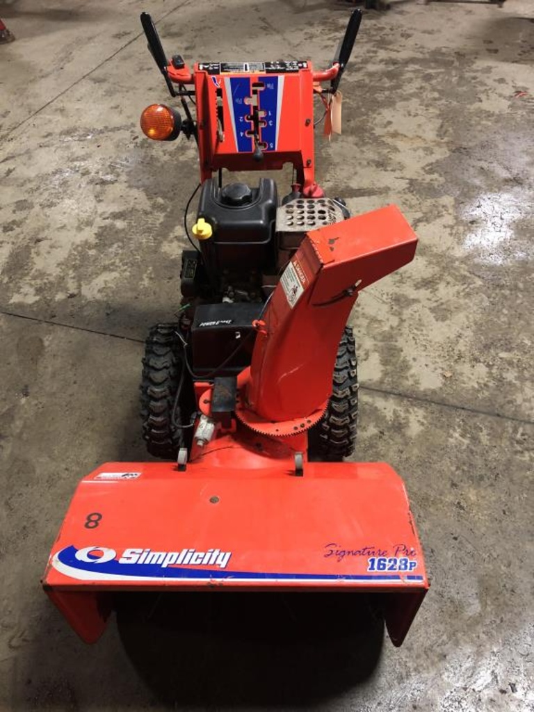 Simplicity 342 CC Snow Blower