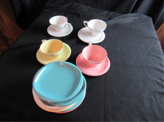 Boston Ware Vintage Collectible Cups & Plates