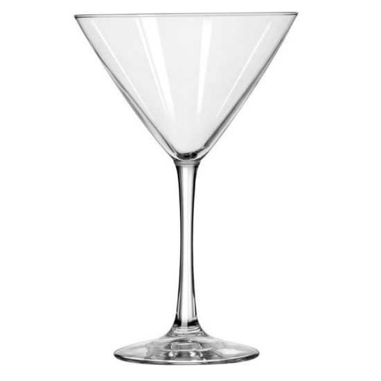 Libbey Glass Midtown Martini Glasses - 8 Glasses