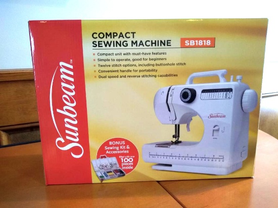 Sunbeam Compact Sewing Machine