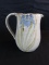 Pottery Vase With Iris
