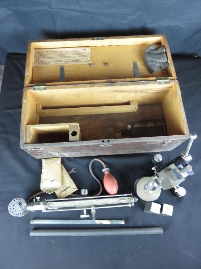 Antique Shore Scleroscope Metal Hardness Testing Device