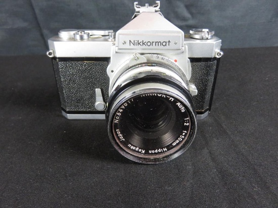 Nikkormat FT Nikon Camera With 50mm Lens