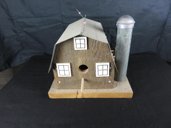 Barn & Silo Birdhouse