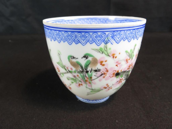 Antique Oriental Porcelain Cup