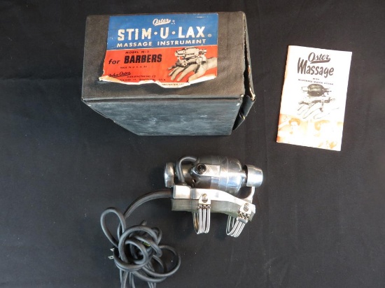Antique Oster STIM U LAX Massage Instrument