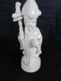 Ceramic Taoist Immortal Statue