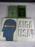 (4) Graphic Works & Graphic Design Books