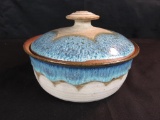 Pottery Covered Bowl