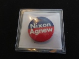 Nixon Agnew Political Pin