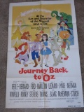 1974 Journey Back To Oz Movie Poster