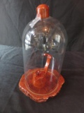 Cristom Glass Dome Over Pipe Holder