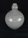 Sage Green Oriental Ceramic Vase