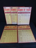 Antique Board Of Trade Game