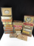 (21) Cigar Box Collection