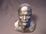 Black Cast Iron Bust