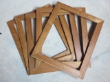 (5) Ribbed Cherrywood Frames