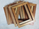 (10) Non-Ribbed Cherrywood Frames