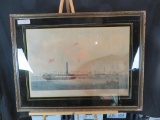 1842 General Steam Navigation Company Print