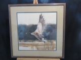 Canadian Goose In Flight Painting