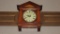 Large Wood Wall Lobby Clock - L