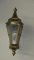 (8) Gold Colored Metal Wall Sconces - A