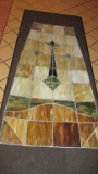 (18) Panes Of Leaded Stained Glass - L