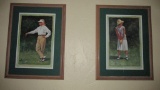 Pair Of Golf Prints - Ccr