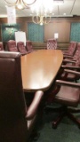 Conference Table With (12) Chairs - Eh