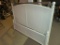 White Whicker Headboard & Footboard - B