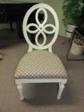 Wooden Upholstered Seat Chair  - B