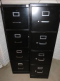 (3) 4-Drawer Metal File Cabinets - B & G