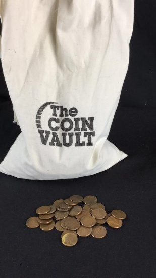 6+ Pound Bag of Wheat Pennies-W