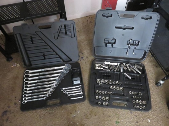 Craftsman Socket Set, Combination Wrench Set-L