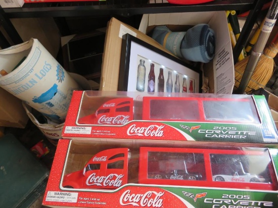 Lincoln Logs, Coca-cola Memorabilia-G