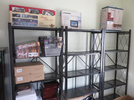 Large Lot Of Shelving & Home Goods-O