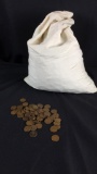 Bag of 40+ Pounds of 1930s Wheat Pennies-W