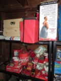 Contents Of Two Shelves, Coca-Cola Memorabilia-G