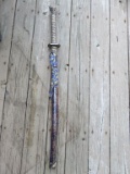 Samurai Display Sword With Dragon/skull Handle-LR
