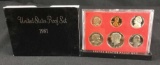 1981 United States Mint Proof Set-W