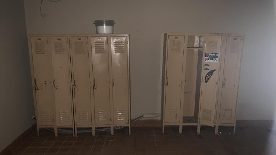 H - (2) Metal Lockers