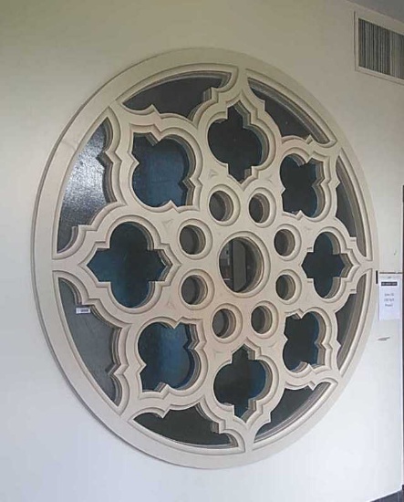 F - Stained Glass Circle Window